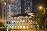 View from Des Voeux Road Central (Photograph Courtesy of Mr. Lau Chi Chuen)